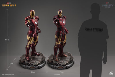 Iron Man Mark 3 (Battle Damaged) 1/2 Scale Statue