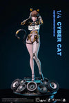 Evan Lee - Cyber Cat 1/4 Scale Statue