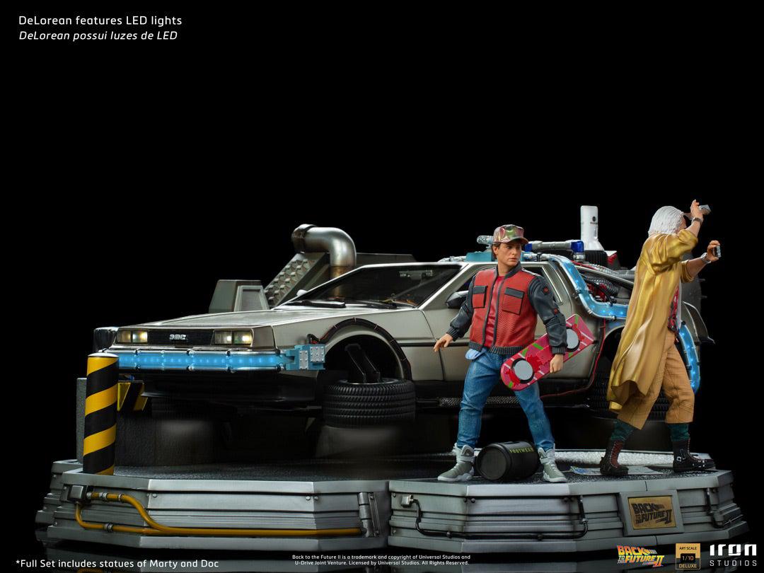 【10％OFF】 Future The To Back - Deluxe Set Full Delorean Part Spec - II ミニカー
