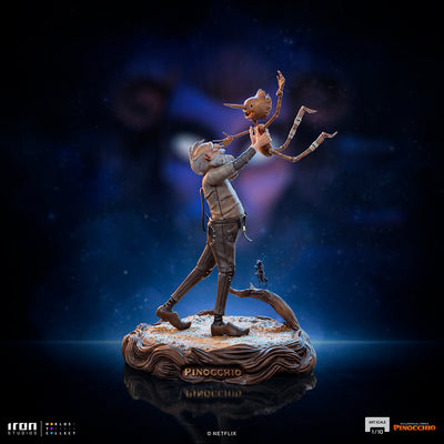 Gepeto and Pinocchio Art Scale 1/10