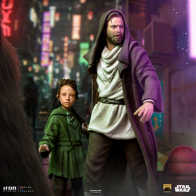 Obi-Wan and Young Leia Deluxe Art Scale 1/10