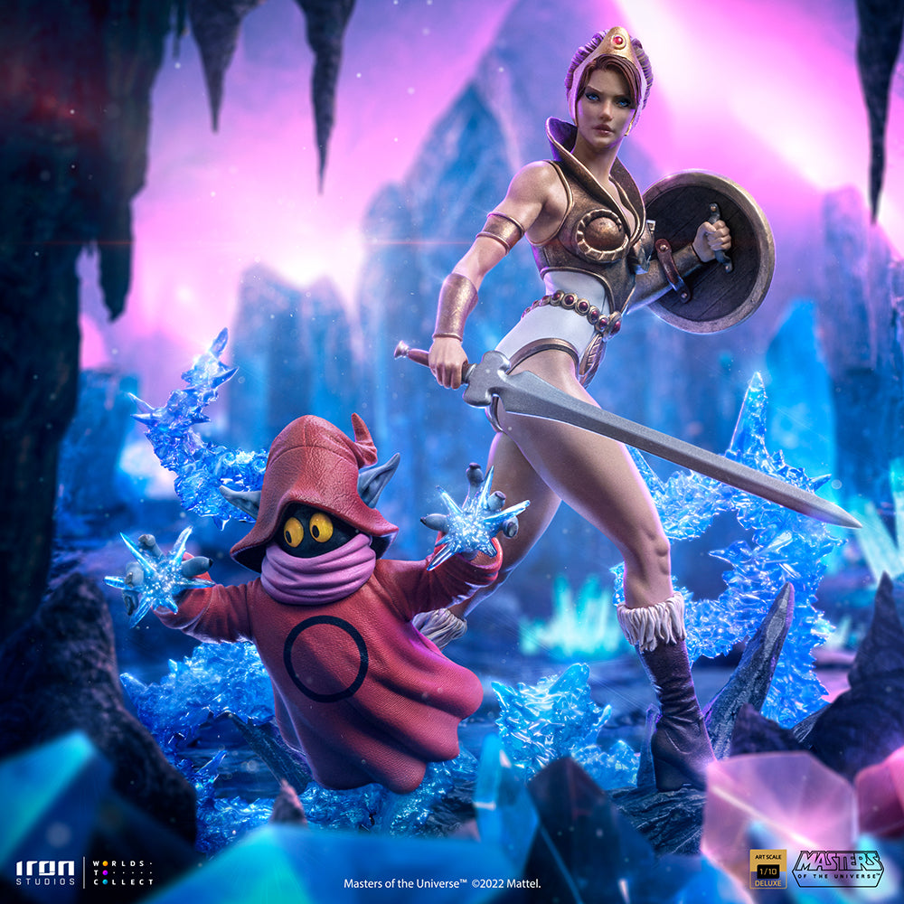 Masters of the Universe - Teela and Orko Deluxe Art Scale 1/10