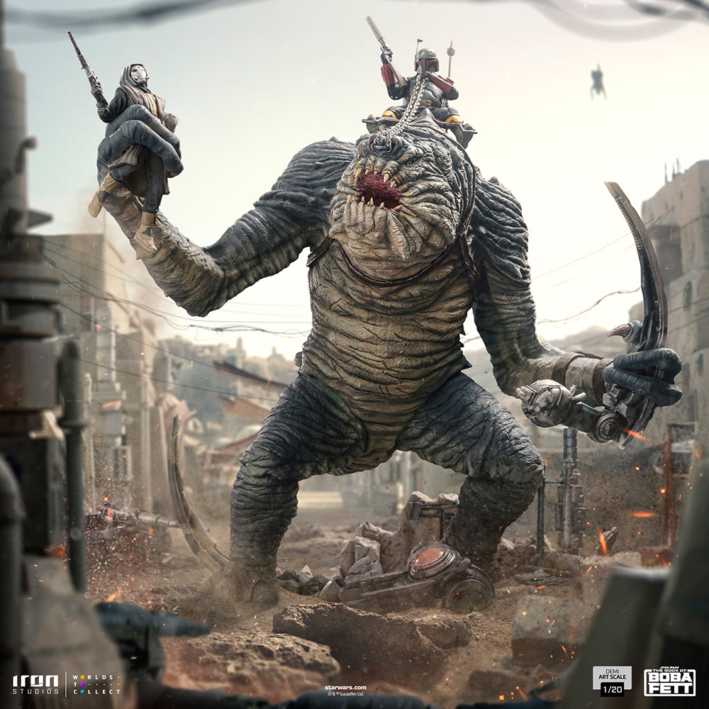 Boba Fett and Rancor Demi Art Scale 1/20