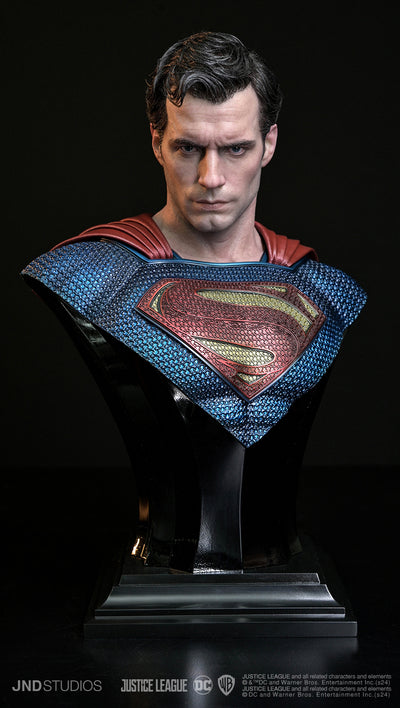 Superman (Henry Cavill) Blue and Red Suit 1/3 Scale Bust