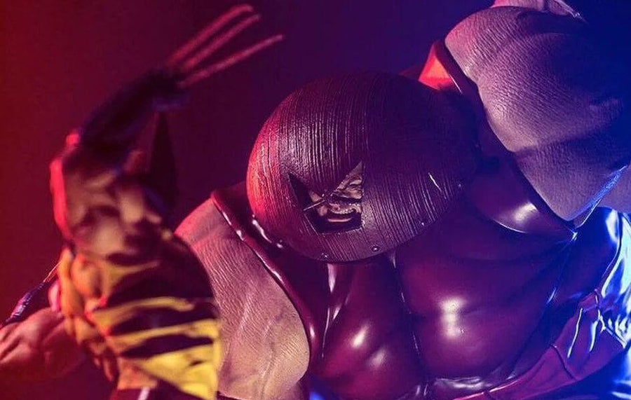 Wolverine Vs. Juggernaut 1/6 Statue Battle Diorama