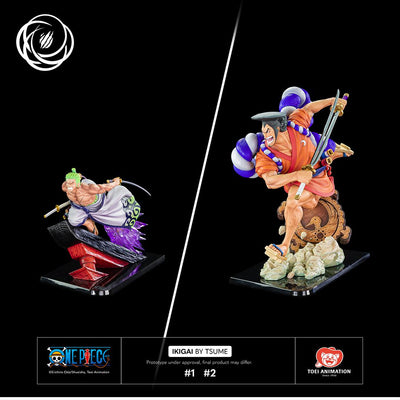 Grupo erik One Piece Zoro Wano Ikigai Figure Multicolor
