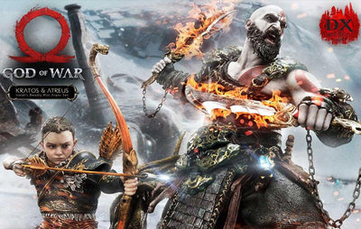 Kratos & Atreus 1/4 Scale Statue DELUXE