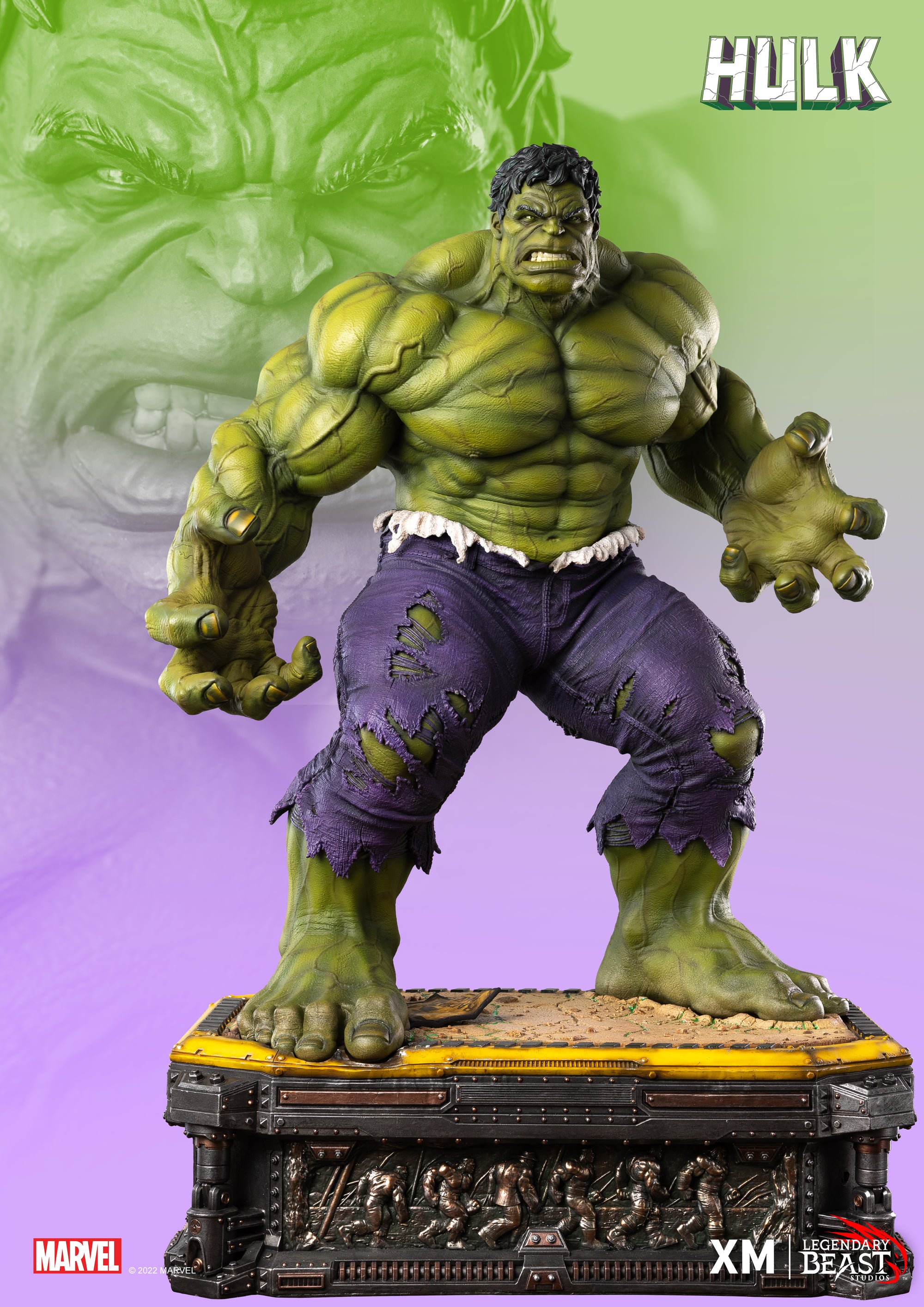 Statuette The Incredible Hulk Premier Edition XM Studios