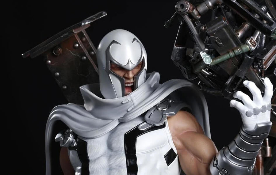 Magneto ( White Version ) 1/4 Scale Statue