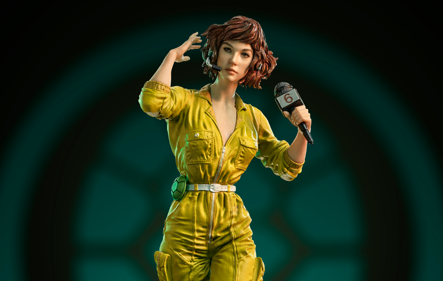 TMNT - April O'Neil Art Scale 1/10