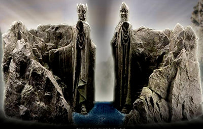 LOTR - The Fellowship of the Ring - The Argonath Replica