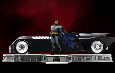 Batman The Animated Series - Batman and Batmobile Deluxe Art Scale 1/10