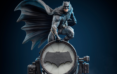 Zack Snyder's Justice League - Batman on Batsignal Art Scale 1/10