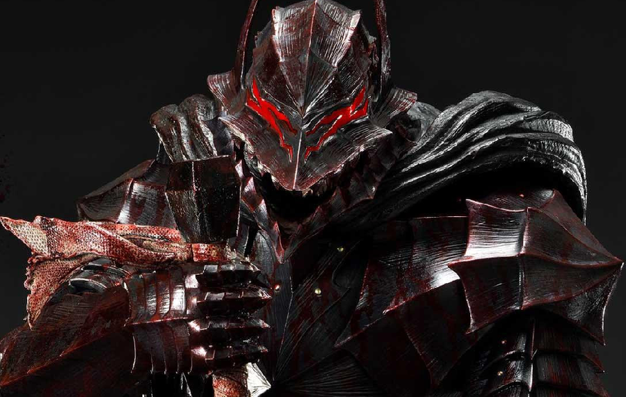 Berserk - Guts Berserker Armor Bloody Nightmare 1/4 Scale Statue