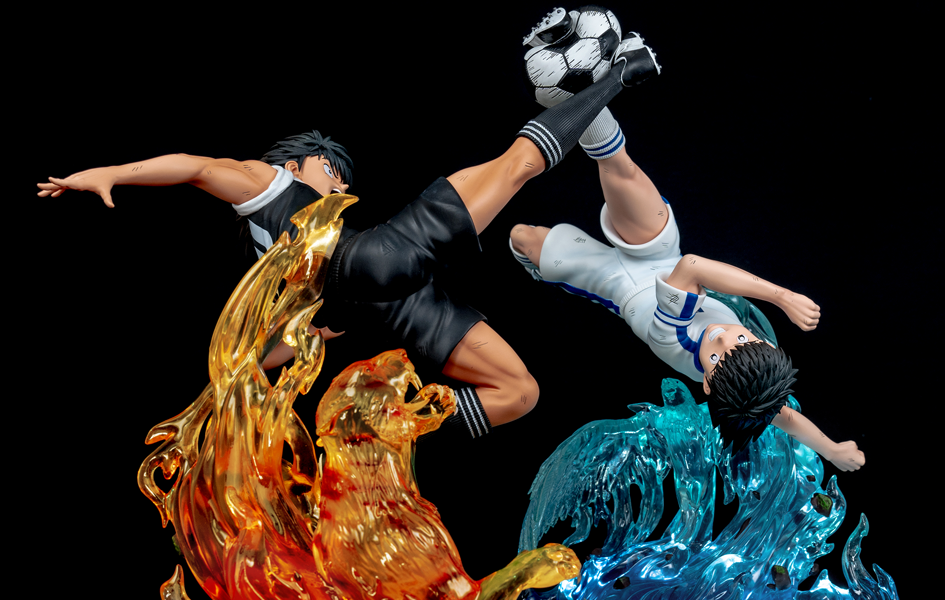 Olive & Tom (Captain Tsubasa) - Plastoy - Statue PVC Mark Olive & Tom (Captain Tsubasa) - Plastoy - Statue PVC Mark