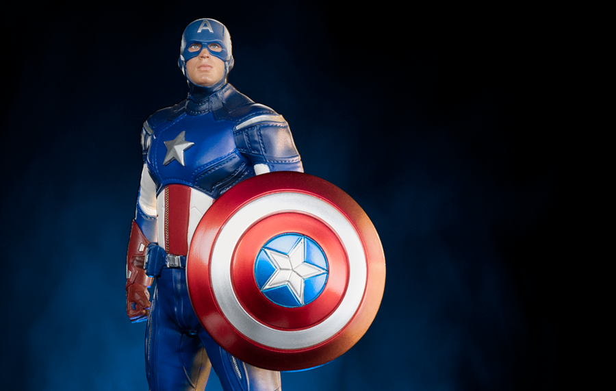 Battle of NY - Captain America BDS Art Scale 1/10