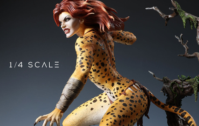 Cheetah 1/4 Scale Statue