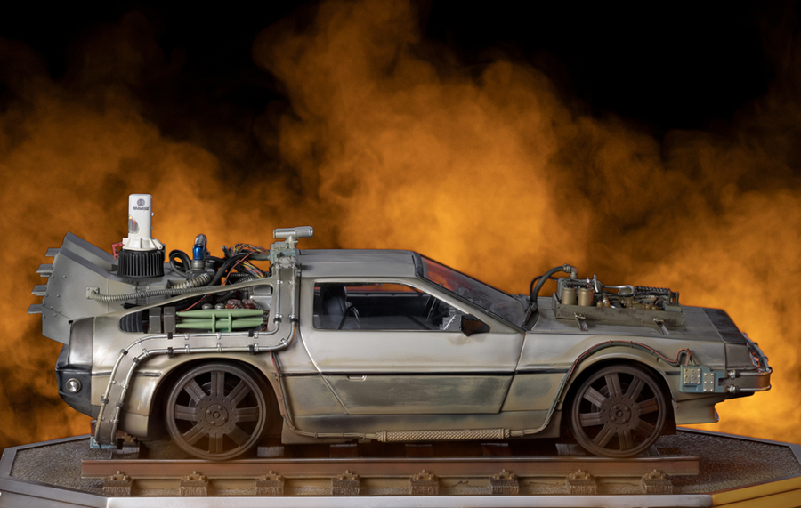 Back to the Future Part III - DeLorean III Art Scale 1/10