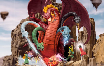Dungeons and Dragons - Tiamat Battle Demi Art Scale 1/20
