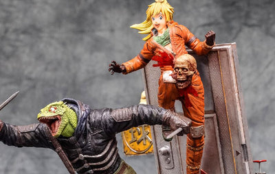 Dorohedoro - Caiman and Nikaido Elite FigumiZ Statue