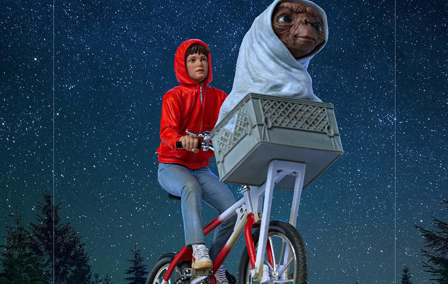 E.T. and Elliot Art Scale 1/10