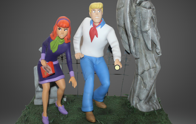 Scooby-Doo - Fred and Daphne 1/6 Scale Statue