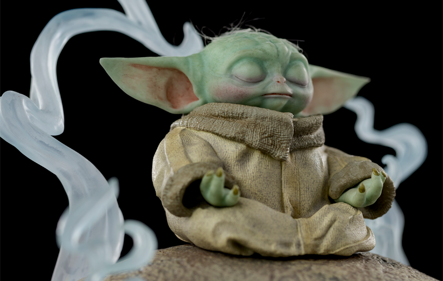 Grogu Legacy Replica 1/4 Scale Statue