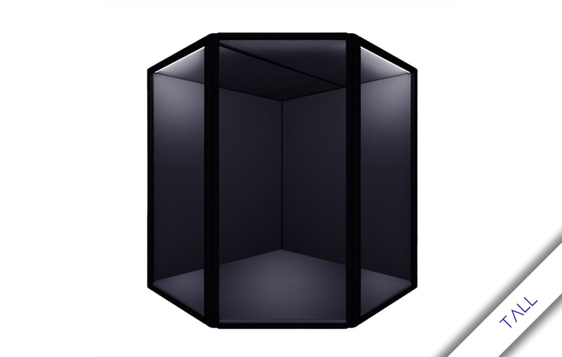 Moducase Max Led Moducase MAX - 45° Corner Display Case (Tall - 150cm) - Spec Fiction Shop