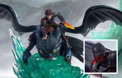 Toothless & Hiccup 1/6 Scale Premium Statue