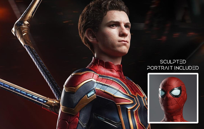 Iron Spider-Man (Premium Edition) 1/2 Scale Statue