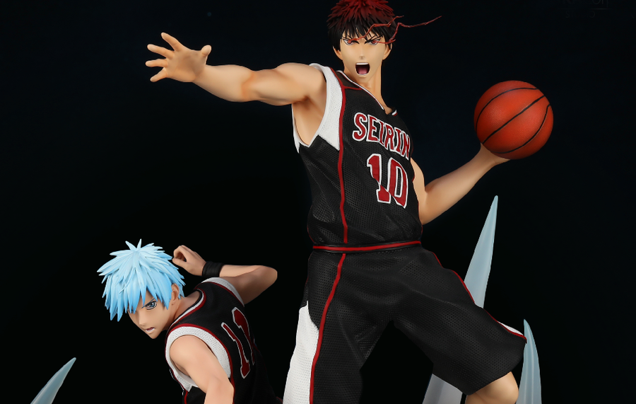Kuroko's Basketball - Kuroko and Kagami (Black Version) 1/6 Scale Statue