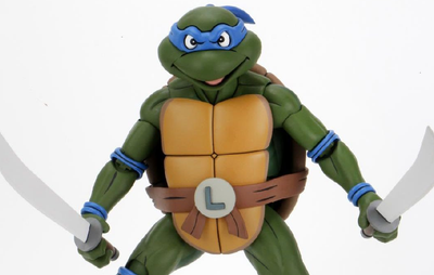 Teenage Mutant Ninja Turtles (Cartoon) - Leonardo 1/4th Scale Action Figure