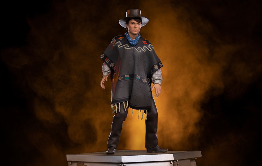 Back to the Future Part III - Marty McFly Art Scale 1/10