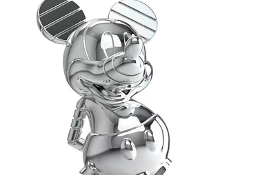 Mechanical Mickey Mouse Statue