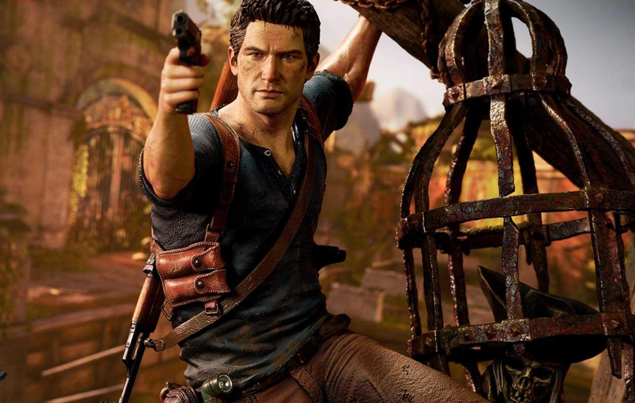 Uncharted 4 - Nathan Drake DX Bonus Version 1/4 Scale Statue