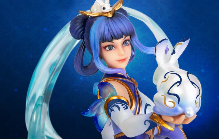 League of Legends - Porcelain Lux Master Craft Statue