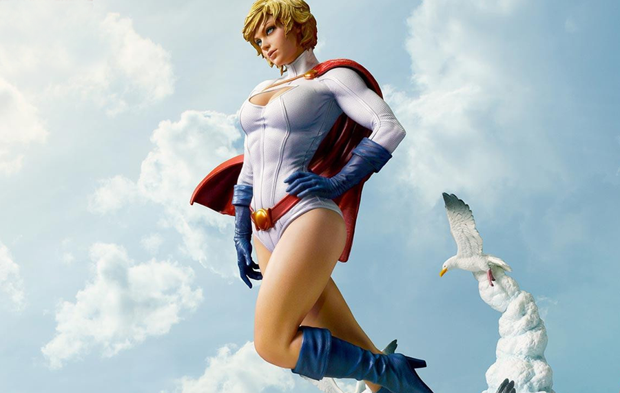 Power Girl DX Bonus Version 1/3 Scale Statue