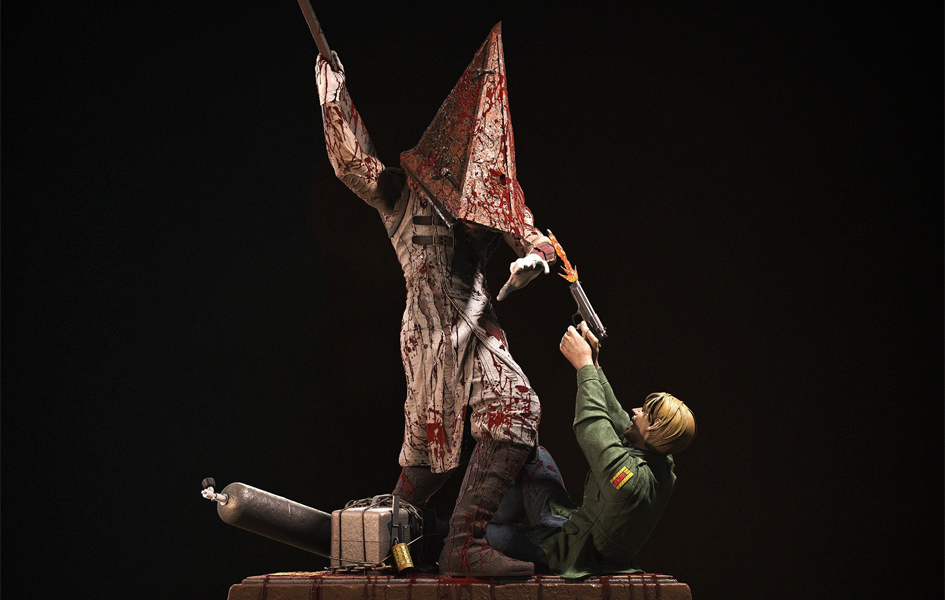 Silent Hill - Red Pyramid vs. James Sunderland 1/4 Scale Elite Exclusi -  Spec Fiction Shop