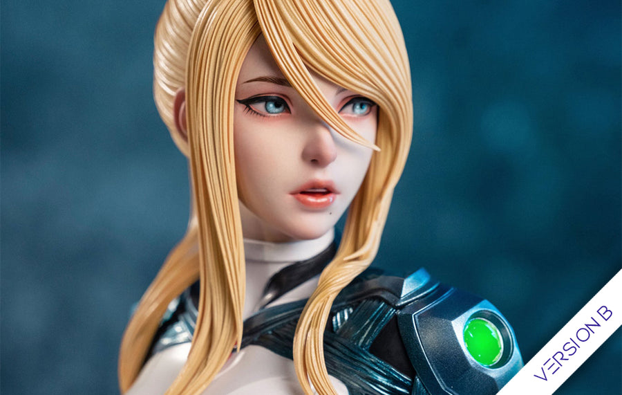 Metroid Dread - Samus (White Armor Version B) 1/4 Scale Statue