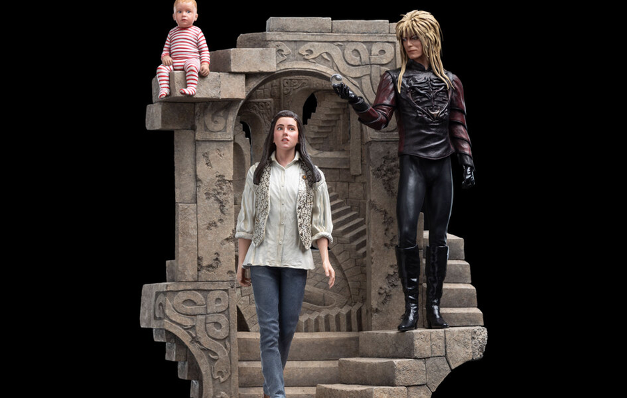 Jareth and Sarah in the Illusionary Maze 1/6 Scale Statue