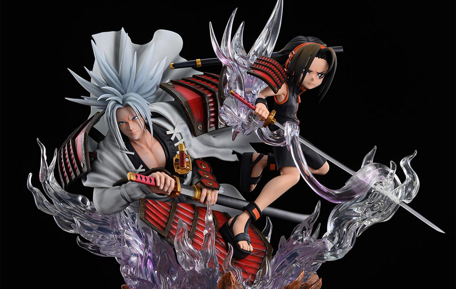 Shaman King - Yoh and Amidamaru Wonder Statue