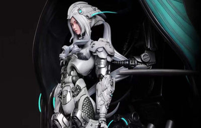 Cyberpunk Art Collection - Awaken-Space Statue
