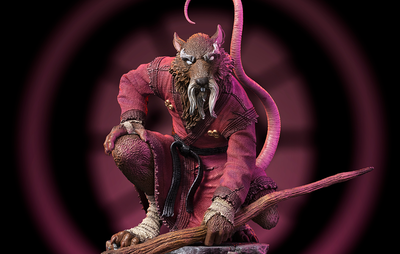 TMNT - Master Splinter BDS Art Scale 1/10