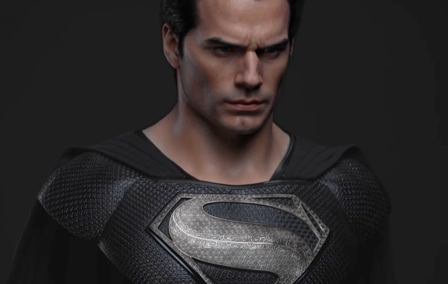 Superman Black Suit (Henry Cavill) Life-Size Bust