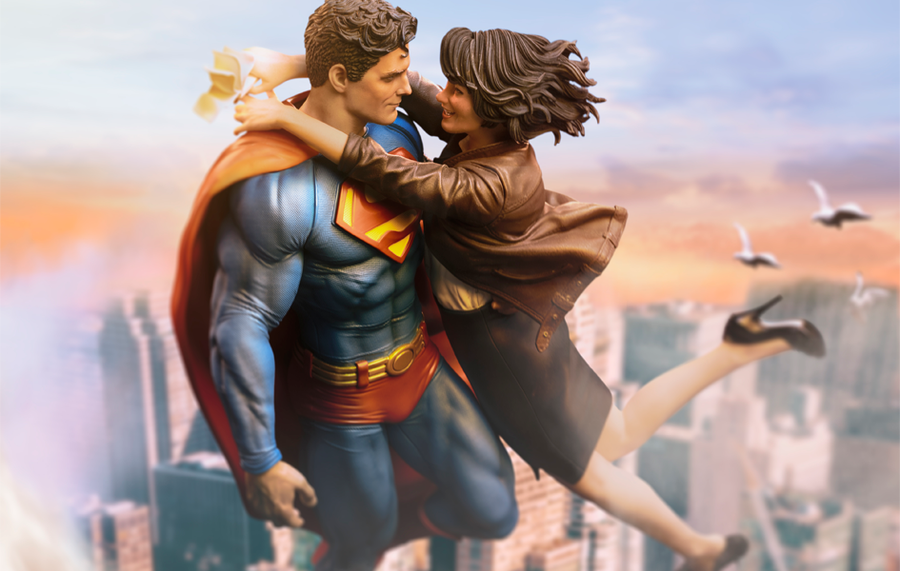 Superman and Lois 1/6 Scale Diorama