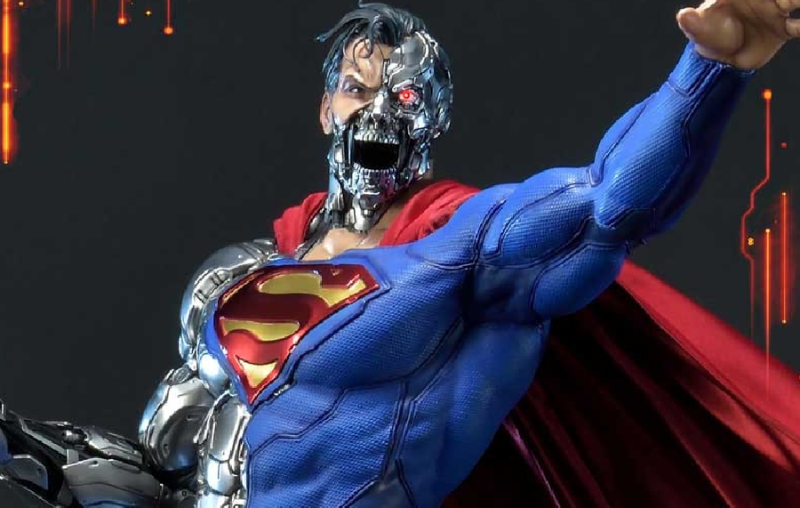 Superman - CyborgSuperman EX Version 1/3 Scale Statue