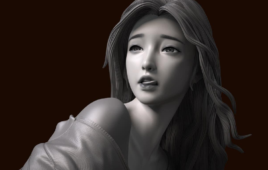 Private Space Series - Super Player 1/4 Scale Statue