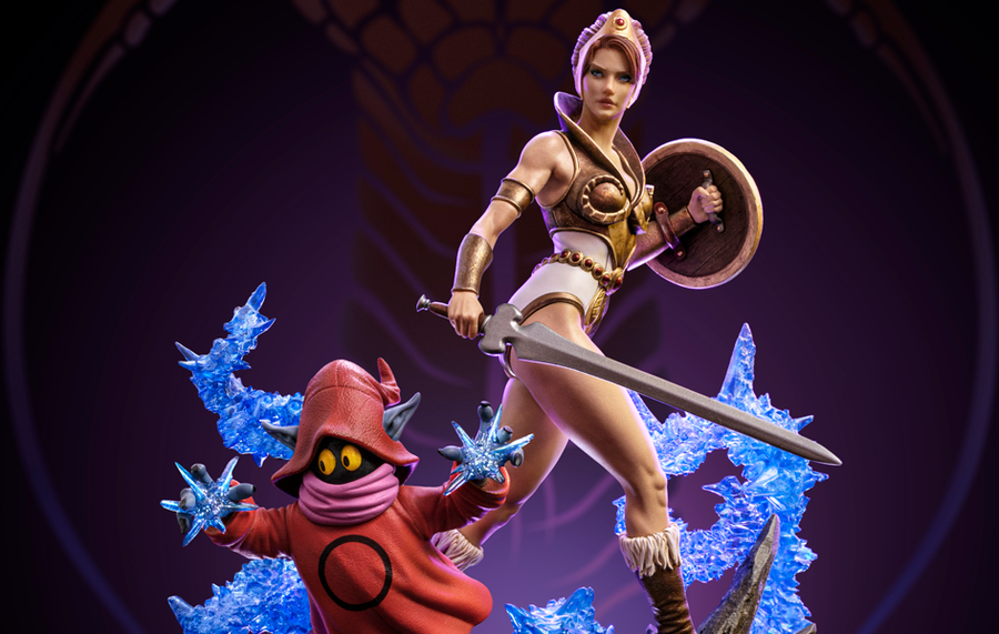 Masters of the Universe - Teela and Orko Deluxe Art Scale 1/10