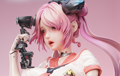 国内外の人気が集結 Statue Scale 1/3 2 No. TGIF - Shop Fiction Spec 人形