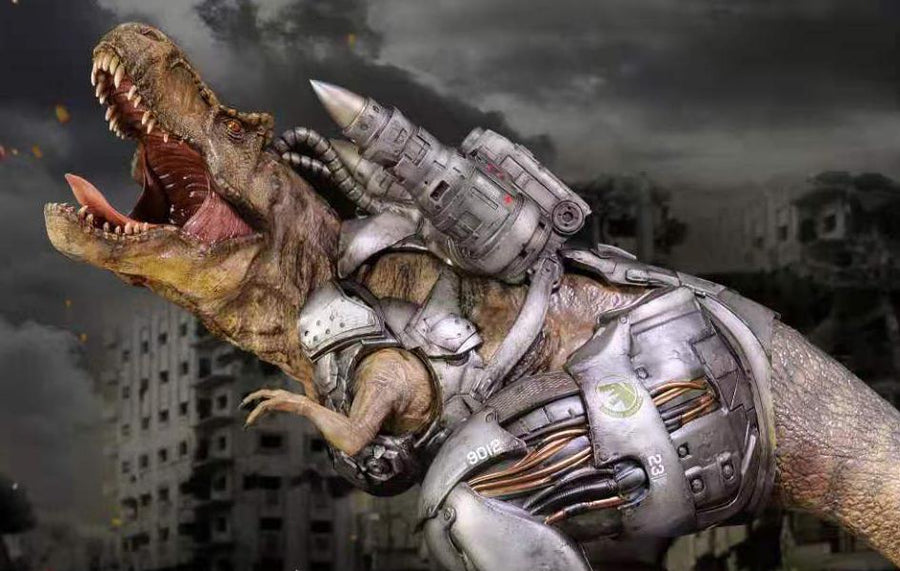 Mechanical Tyrannosaurus Rex Statue